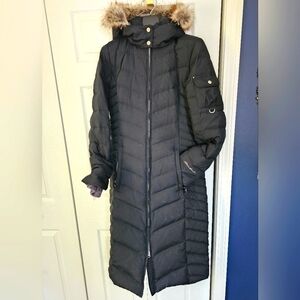 Eddie Bauer Black Women's Sun Valley Duffle Coat (Tall Medium)